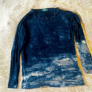 River and Sky Long Sleeve Allie Tie Dye Top
